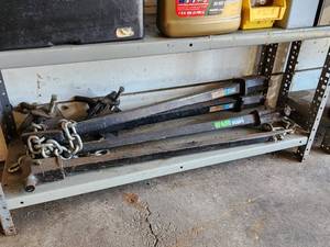 lot 196 image: (2) Metal Storage Shelving Units with Contents