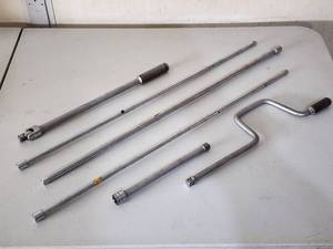lot 153 image: Large Assorted Socket Wrench Accessories