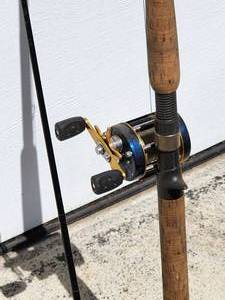 lot 169 image: Assorted Fishing Poles with (2) Reels