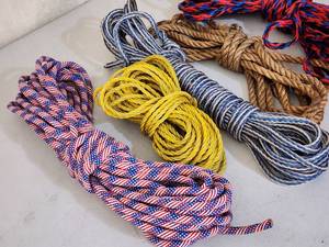 lot 234 image: Assorted Cargo Tie Down Ropes