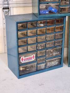 lot 247 image: (3) Organizers with Contents