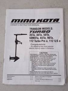 lot 168 image: Minn Kota Boat Trolling Motor with Stand