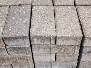 lot 250A image: Stack of over (430) 4in. W x 3in. H x 8in. L Paver Bricks