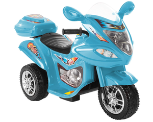 lot 104 image: Lil Rider Electric Motorcycle for Kids  3-Wheel Trike - Battery Powered Motorbike (OPEN BOX)