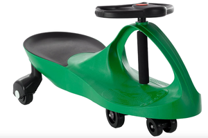 lot 107 image: Wiggle Car Ride On Toy in Green (OPEN BOX)