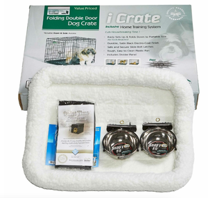 lot 139 image: Midwest iCrate Dog Crate Kit Small 24 x 18 x 19 (OPEN BOX)