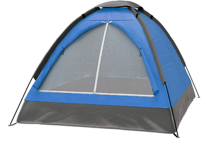 lot 182 image: 2 Person Camping Tent  Includes Rain Fly and Carrying Bag in Blue