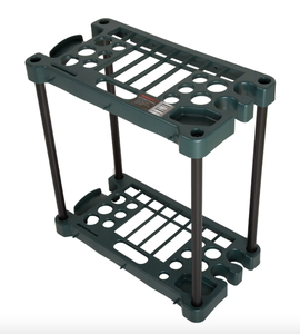 lot 261 image: Lot of 2 - Stalwart Compact Garden Tool Wall Storage Rack (OPEN BOX)