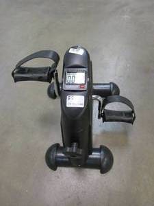 lot 221 image: Wakeman 80-5129 Portable Fitness Pedal Stationary Under Desk Indoor Exercise Easy Cardio Bike