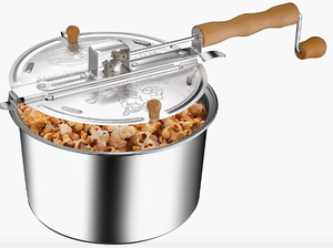 lot 210 image: Great Northern Popcorn 83-DT5676 Popcorn Machine, 6 Quart, Silver (OPEN BOX)