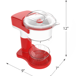 lot 293 image: Classic Cuisine Shaved Ice Maker in Red (OPEN BOX)