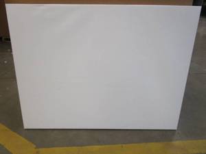 lot 314 image: Blank Canvas With Wood Frame. Approximate Dimensions 30 x 40 - SOLD AS IS