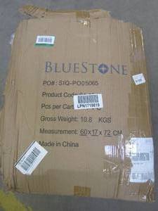 lot 322 image: Lavish Home 80 in. Medium No Pocket Down Alternative King Mattress Topper (BOX DAMAGED, PRODUCT APPEARS UNAFFECTED)