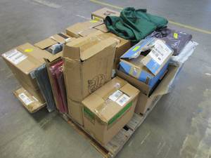 lot 349 image: Wholesale Pallet of Christmas Tree Bags & More (SEE PHOTOS)