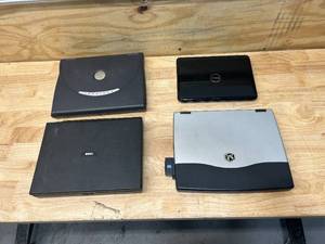 Lot of 4 Laptops- DellGateway