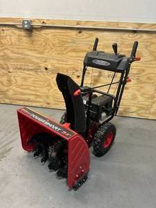 POWERSMART 24 in. 2-Stage Electric Start Gas Snow Blower with Heated Handles and LED Light