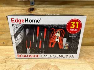 EDGEHOME 31 Piece Roadside Emergency Kit