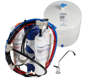 lot 28 image: Home Master  Artesian Full Contact Undersink Reverse Osmosis Water Filtration System (OPEN BOX)