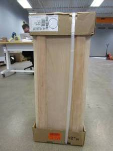 lot 30 image: Hampton Bay  Hampton Unfinished Assembled 12x30x12 in. Wall Kitchen Cabinet in Beech