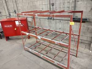 (9) Drum Dispenser Rack, 86x35x70...