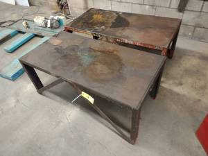 (2) Steel Stands, 4x2x20...