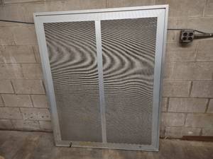 Window Security Screen, 4x5, Lock...