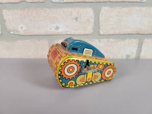 lot 342 image: MARX Tin Litho Wind-Up Tank - WORKS - See Video