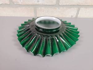 lot 418 image: Vintage Glass Disc Light Shade