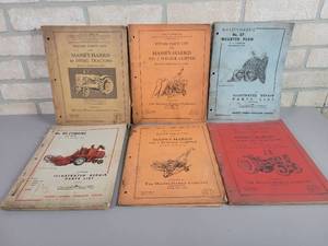 lot 434 image: (6) Massey-Harris Manuals