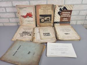 lot 436 image: Assorted Massey-Harris Manuals and More