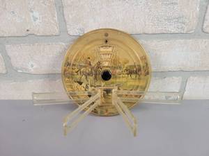 lot 455 image: 1930s NU-DELL Tie Rack w Clothing Coordinator Dial