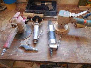 lot 22 image: Assorted air tool lot