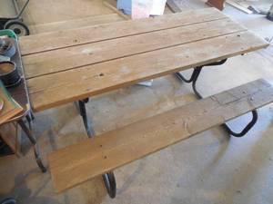 lot 25 image: 6 picnic table