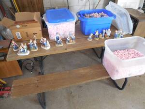 lot 40 image: Massive Lot of Denim Days Home Interior Figurines