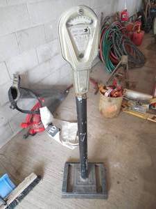 lot 91 image: Antique parking meter