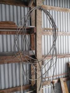 lot 150 image: 38 Steel Cable Approx 40