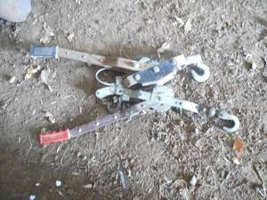 lot 161 image: 2 - Heavy duty Come alongs
