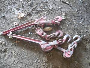lot 162 image: 2 - Heavy duty chain binders