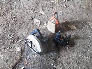 lot 169 image: Electric Drill, Sander, Skill Saw Tool Lot