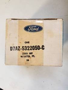 lot 73 image: NOS Ford Lock Set