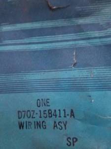 lot 90 image: Ford Wiring, Lock Set