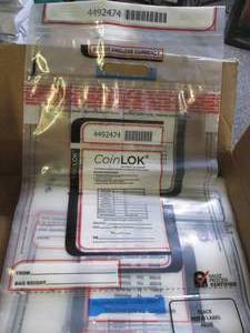 box of coin lok bags ...