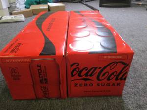 2 cases of 12 oz cans of coca-cola ...