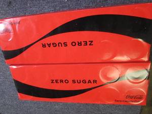 2 cases of 12 oz cans of coca-cola ...
