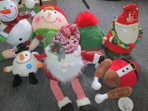 box of overstock christmas decor ...