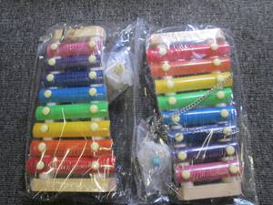 2 chicken xylophones ...