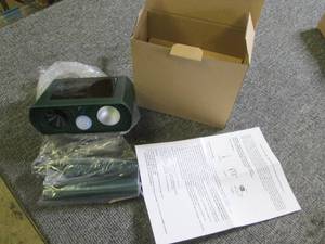 solar ultrasonic pest deterrent ...