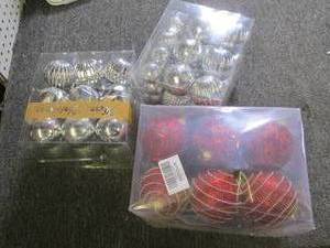 3 packages of christmas decor ...