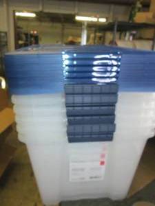case of 5 stack and pull 53.65 qt b...