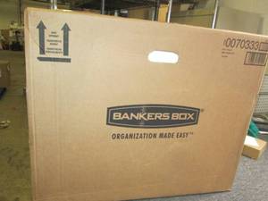 case of 20 bankers boxes ...